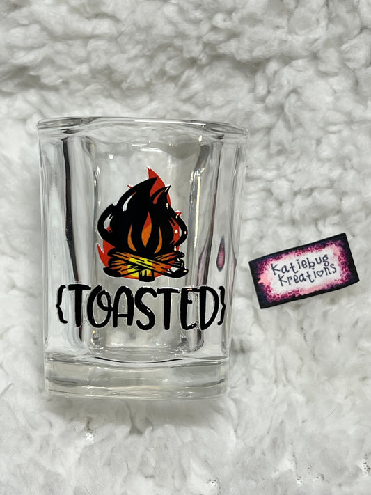 Toasted Shot Glass